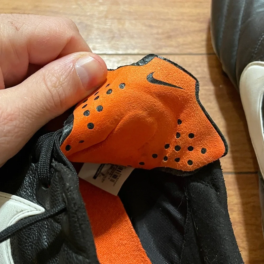 Nike Premier FG Kangaroo Leather 2016 Black Soccer Cleats 599427 - Picture 4 of 14